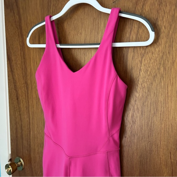 Lululemon Align Bodysuit 8” Sonic Pink - Picture 2 of 5